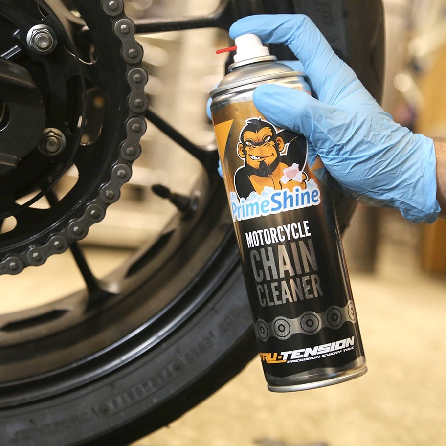 how to lube motorcycle chain