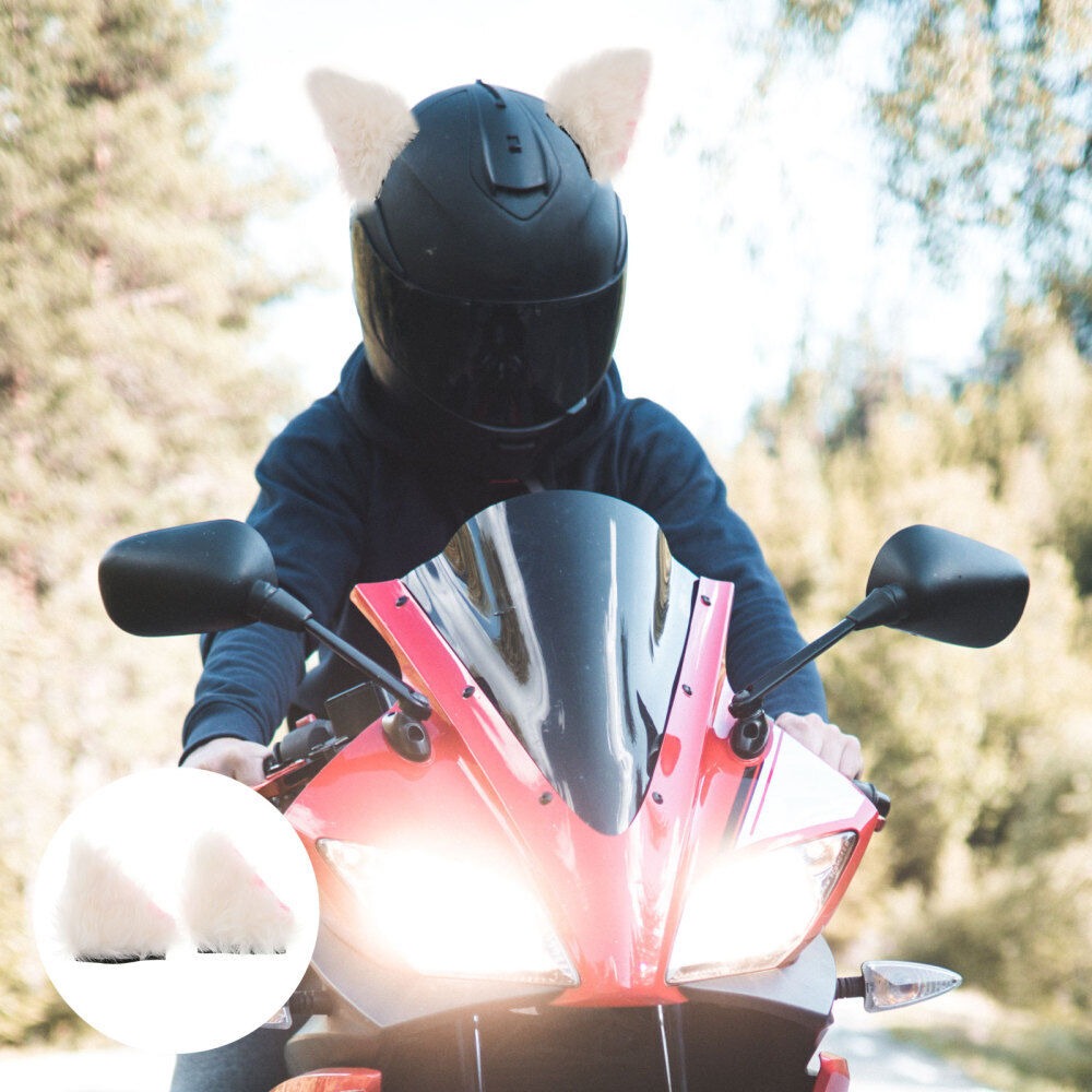 cat ear bicycle helmet