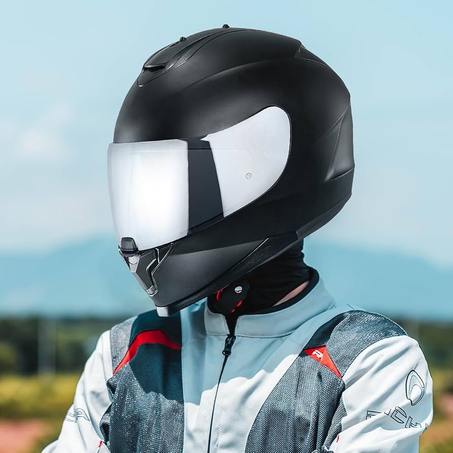 how to break in a motorcycle helmet