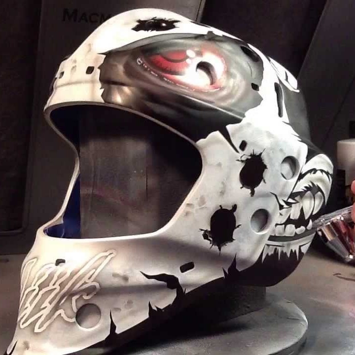 how to customize motorcycle helmet