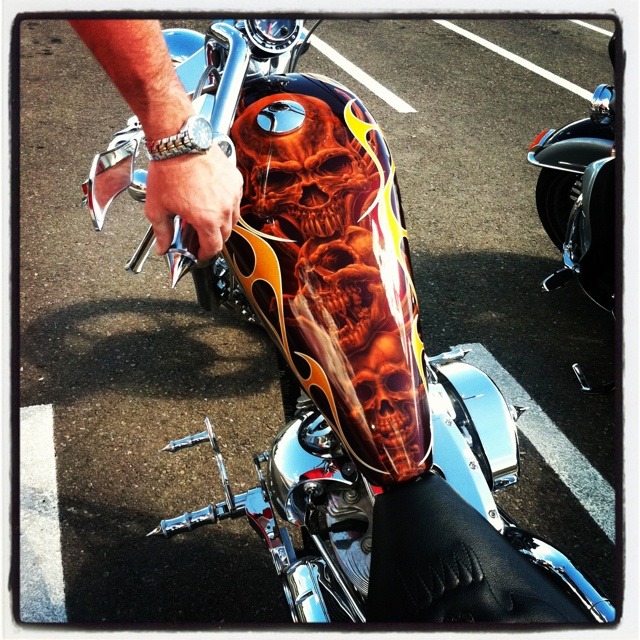 cost of motorcycle paint job