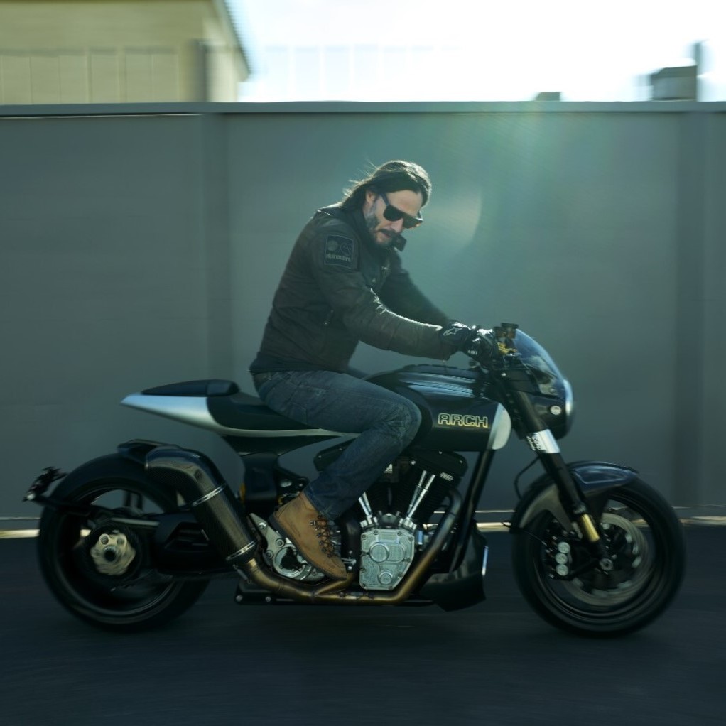 keanu reeves bike
