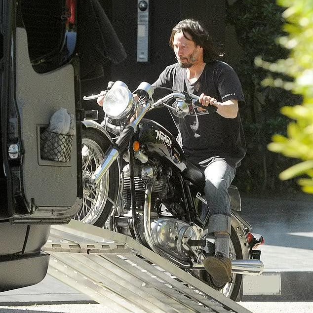 keanu reeves bike