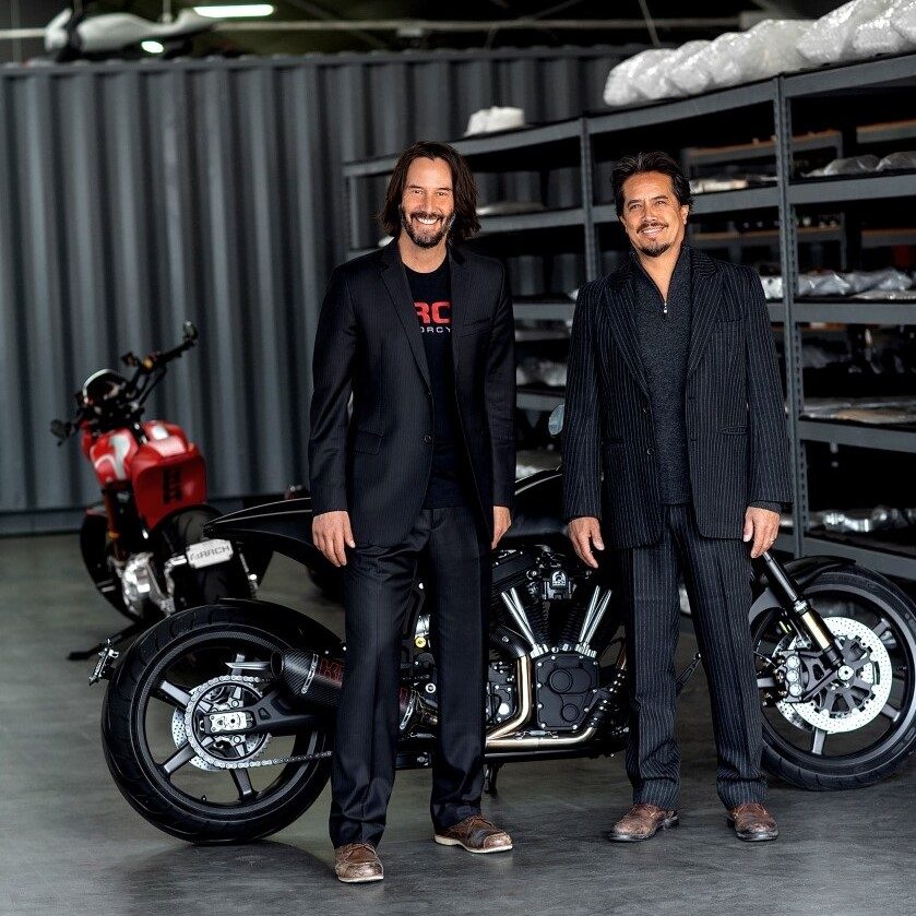 keanu reeves bike