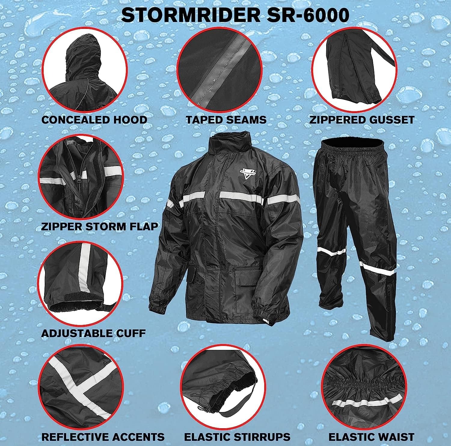motorbike wet gear