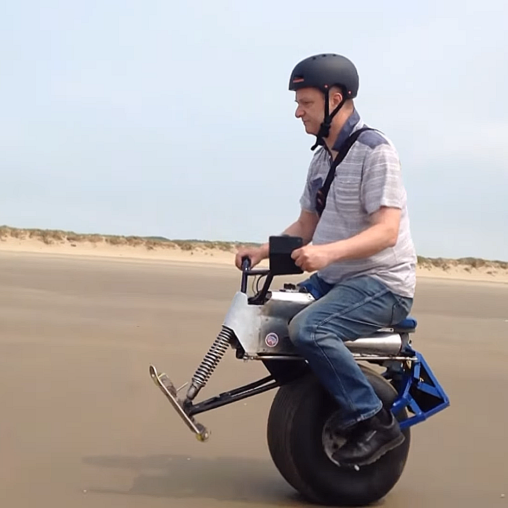 one wheel motorcycle